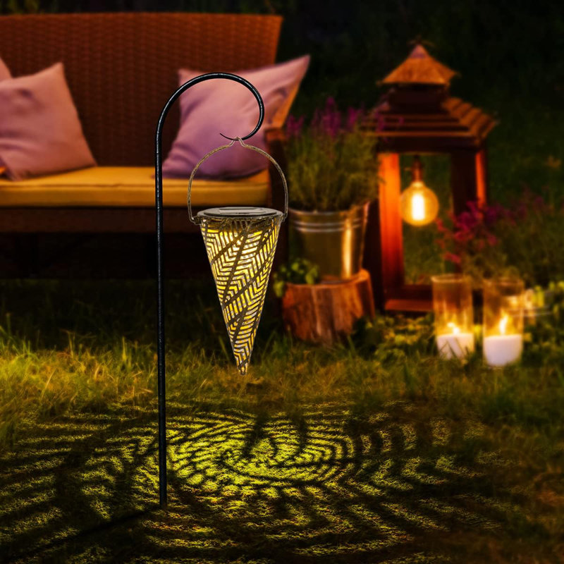 QIANXI TWINKVILLA Solar Hanging Lights Set Of 3, Decorative